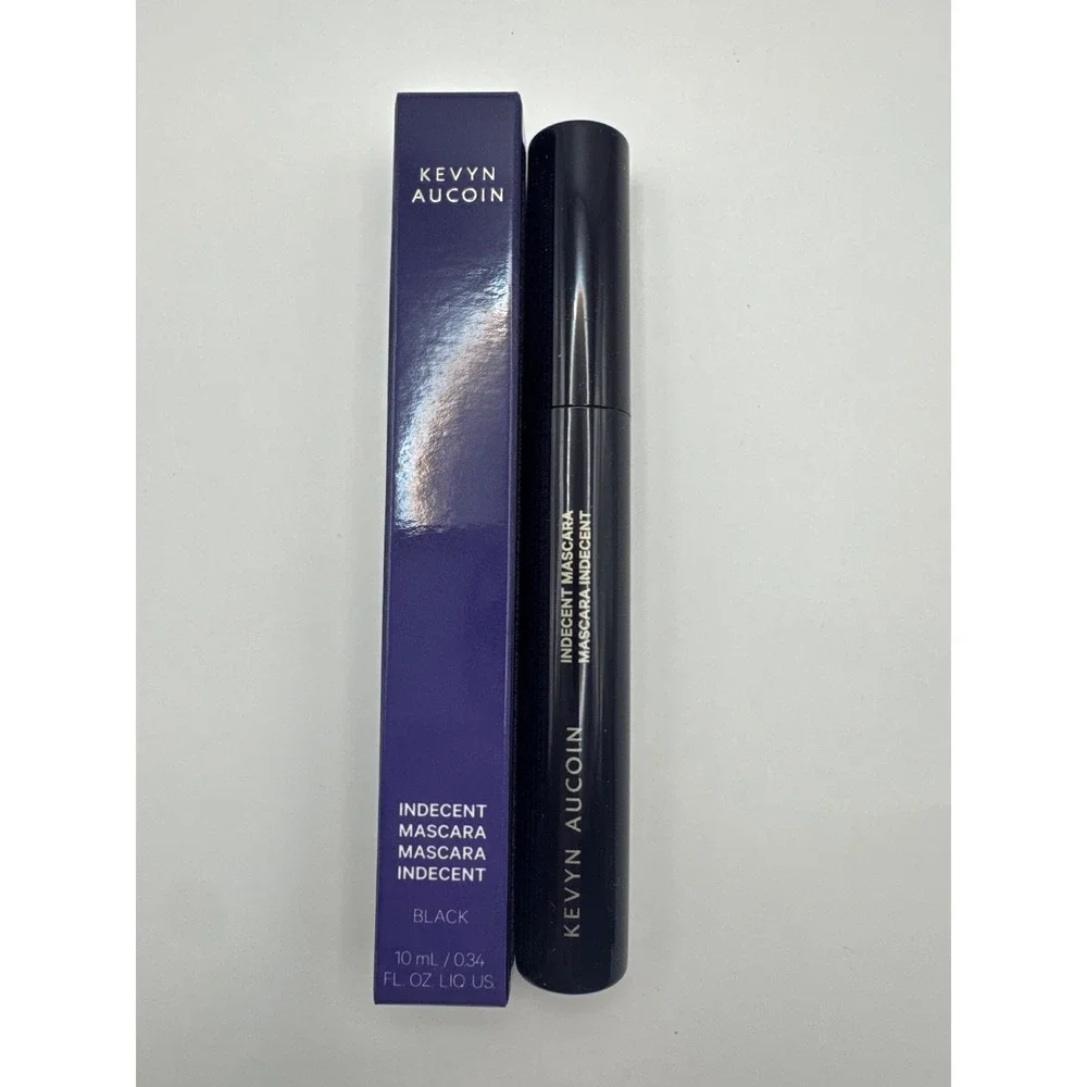 Kevyn Aucoin Indecent Mascara Black 10mL 0.34oz‎ Volumizing Lengthening BNIB